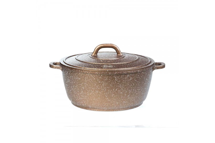 COOKING POT 28 CM CERAMIC COATING AL-RIMAYA #22-2712