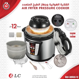 [00944] Pressure Cooker 12L w/ Air Fryer DLC 38933
