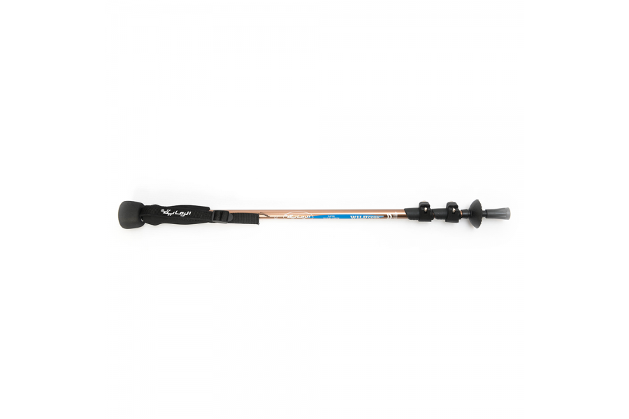 Hynking stick with compass and base for shooting shooting #18-828