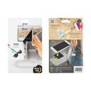 Nite Ize Hitch® Phone Anchor + Stretch Strap - White Sparkle HPSS-0211-R7