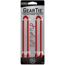 Nite Ize GT12-2PK-10 Gear Tie 12""  Red 2 pk **EOL**" NI5109