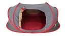 BANI YAS TENT COLOR GREY & RED FROM ALHOR SIZE 300*200*115 cm