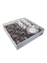 White Cup Set of 6 Pieces Omega O-TCS18/1WT