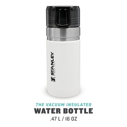 [00038] Stanley 0.47L / 16OZ Stainless Steel GO Water Bottle Polar White
