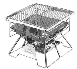 [04033] Portable Folding Grill With Bag #X-Two