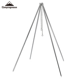 [04059] Portable Camping Campfire Tripod ( Large ) with Four Legs & Bag #MT-130