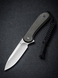 [04120] CIVIVI Fixed Blade Elementum Knife Micarta Handle #C2105B
