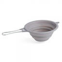 Collapsible Silicone Bowl with Stainless Steel Handle From Alramiyah #22-3422