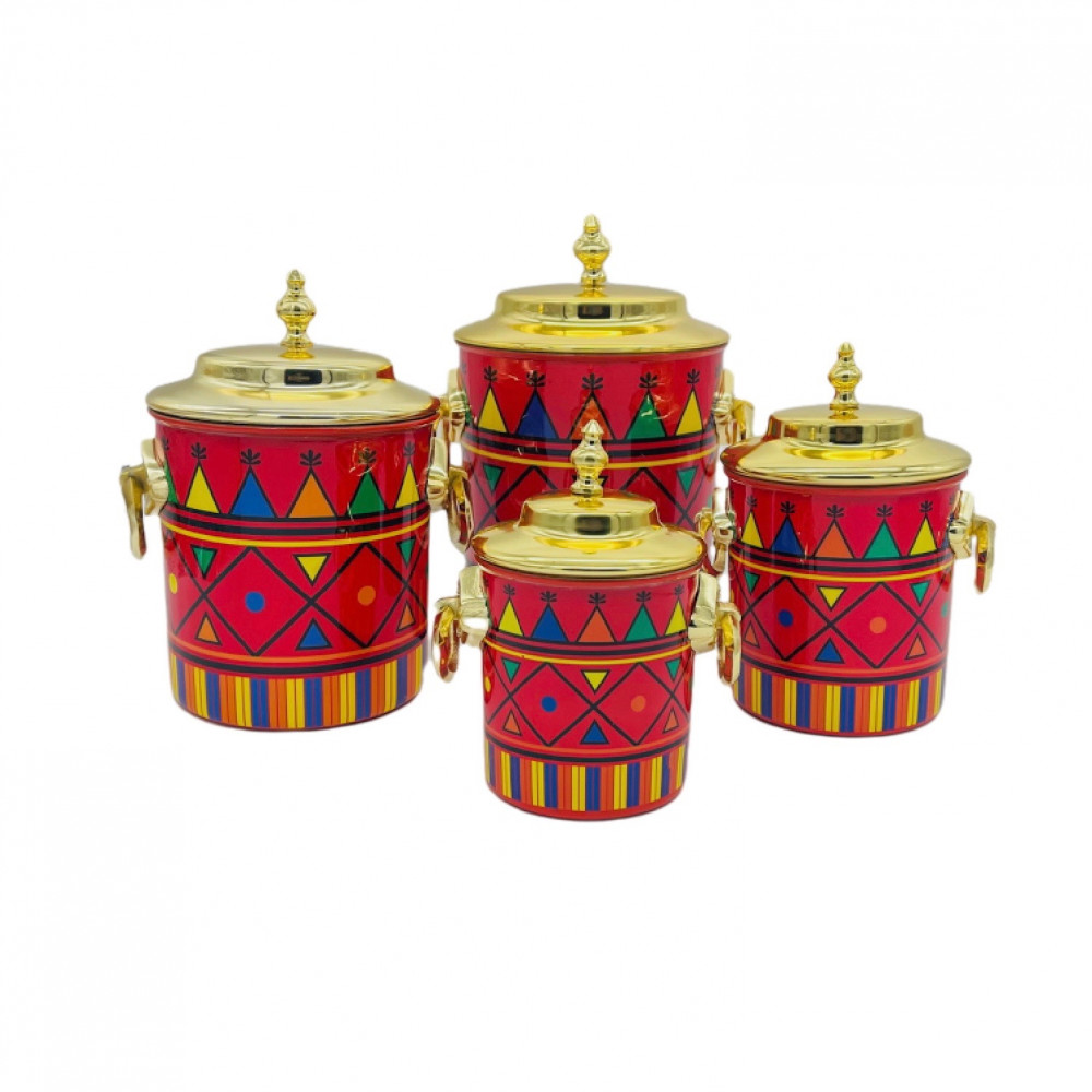 Classic Asiri Cans 4 Pieces From AlJabr #gb-05