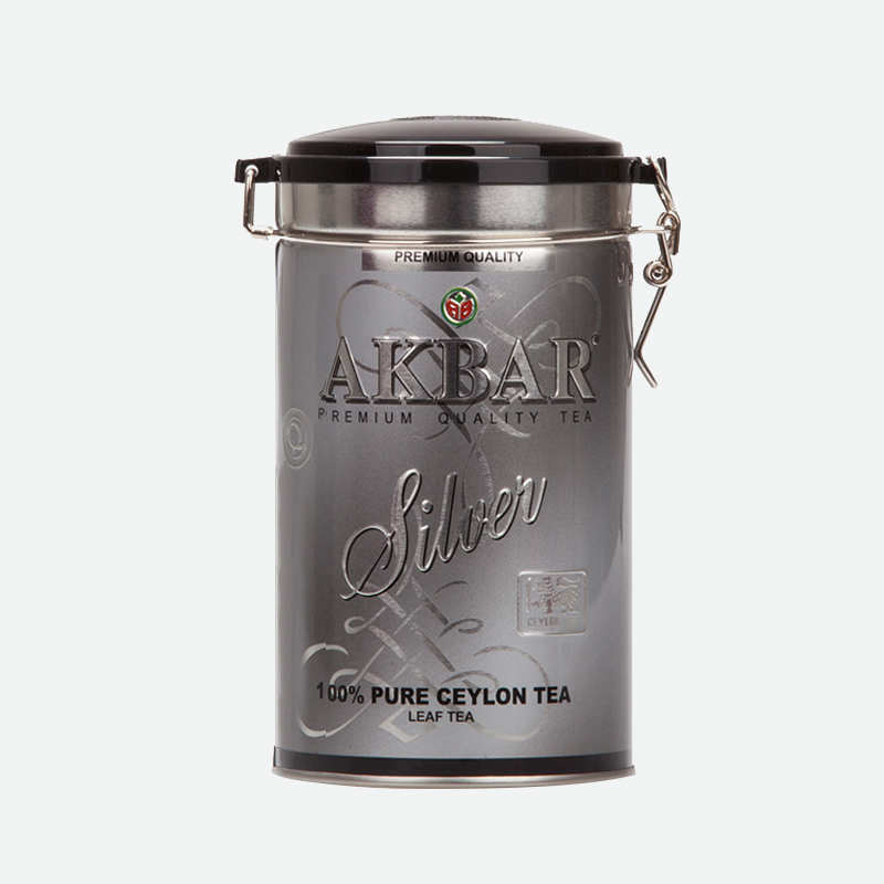 Akbar Black Tea Silver Pure Ceylon Tea 300g