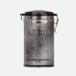 [04500] شاي اكبر علبة معدنية فضي 300 جرام