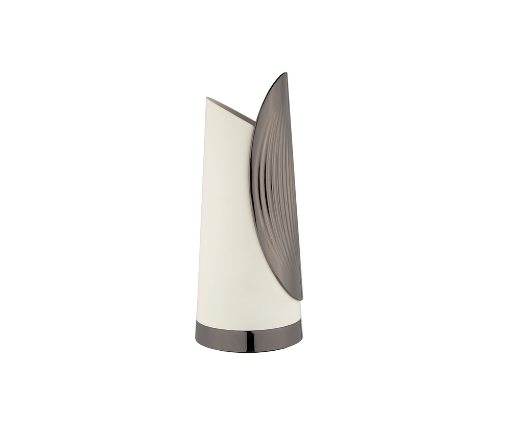 Flame Censer Black & White from Alsaif #K396153-1WBK