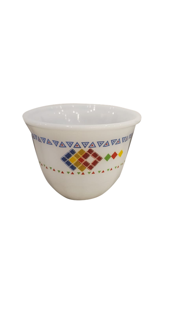 Set of 12 pcs Coffee Cups Alkaif  Medium Korian Made from Alsaif #K65180-2-M