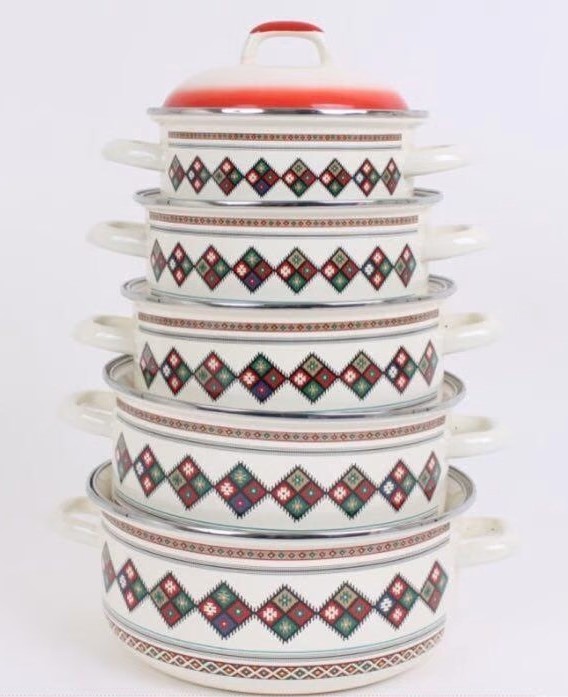 Set of 5 pcs Mirkaz Indonesian Ghadar Cook Pot #K57660-10S