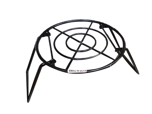 [05237] Circular Iron Fire Stand with Bag Size 19*19*12 cm from Alhor #AR22-S027