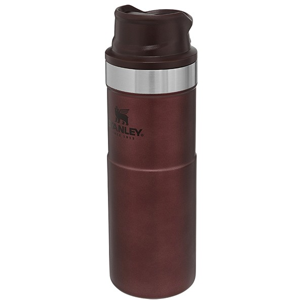 STANLEY CLASSIC TRIGGER-ACTION TRAVEL MUG RED | 16OZ | 0.47L 10-06439-10