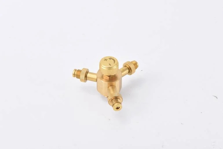 Adaptor with valve and 3 connections From Barq-Al-Hayat #BQ-SPV03