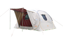 AL-MAKSHAT SPECIAL TENT BEIG/RED FROM AL KADI SIZE 3*3*2 M