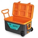 COOLER BOX 45L - ORANGE & GREY FROM AL-RIMAYA #22-3614
