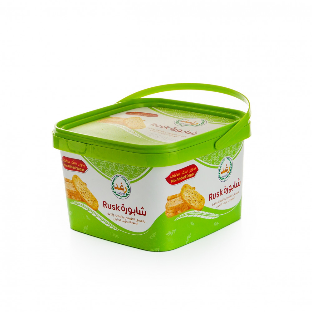Rusk with Honey 800g No Added Sugar - Raghd