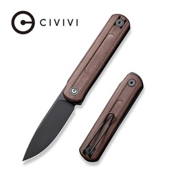 [05759] CIVIVI Foldis Slip Joint with Top Flipper Knife Micarta Handle #C210442 