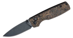 [05795] KIZER Original Button Lock Folding Knife CPM-20CV Black Drop Point Blade #Ki3605A2