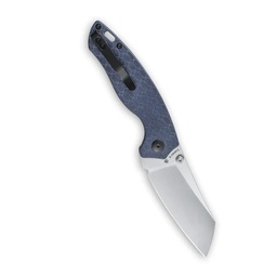 [05861] Kizer Azo Towser K Liner Lock Knife Blue Richlite #V4593C1