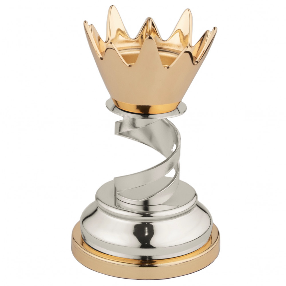 Nasayim Censer Nickel & Gold from Alsaif #K396168/NG