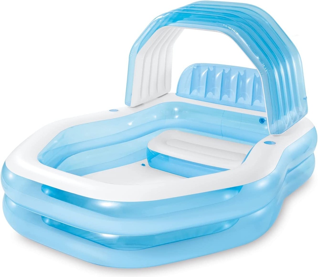 INTEX Swim Center Sun Shade Family Inflatable Pool Size 2.29*1.91*1.35 m #57186