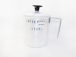 [06126] Aluminium Karak Teapot 3 Litre
