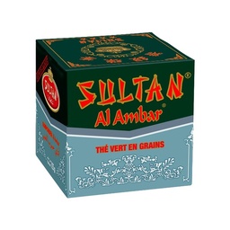 [06134] Moroccan Grain Ambar Pearl Green Tea from Sultan 200g