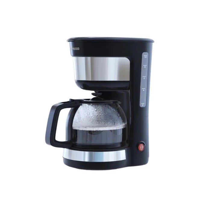 LePresso Drip Coffee Maker with Glass Carafe 1.25L 1000W - Black #LPDCMBK