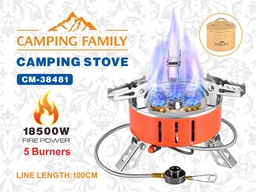 [06252] Camping Stove 5 Burners #38481