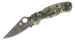 [06297] Spyderco Paramilitary 2 CPM-S45VN Black Plain Blade, Digital Camo Handles #C81GPCMOBK2