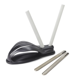 [06303] Spyderco Gauntlet Premium Edition Fine Grit Ceramic and CBN Rods #603FCBN