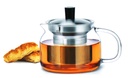 Glass Tea Pot Capacity 400ml from Alsaif #96090/1/1