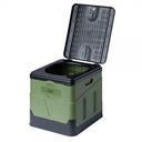 FOLDABLE TOILET OIL+BLACK COLOR FROM ALRIMAYA #22-4043