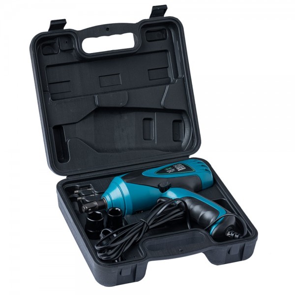 ELECTRIC IMPACT WRENCH WITH LED LIGHT & CAREER BOX FROM ALRIMAYA #22-4071
