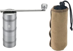 [06603] Outdoor Camping Ltalian Hand Coffee Grinder Stainless Steel #CC-152