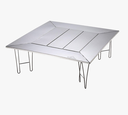 Camping Grill Table with Canvas Carrying Bag #T-503