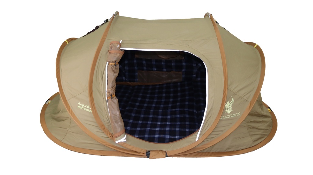 AL KHATM TENT COLOR GREEN & BLUE FROM ALHOR SIZE 240*140*114 cm