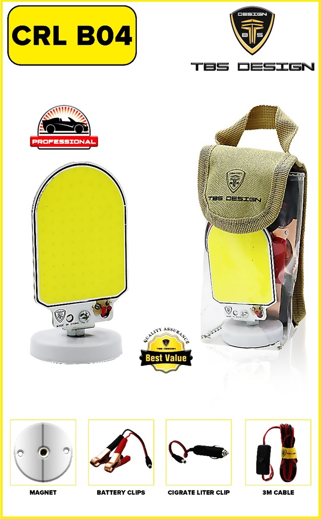 شريحة إضاءة قاعدة مغناطيس CRL-B04