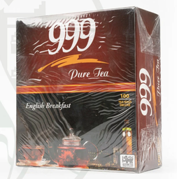 [07297] 999 Pure English Breakfast Tea bag *100