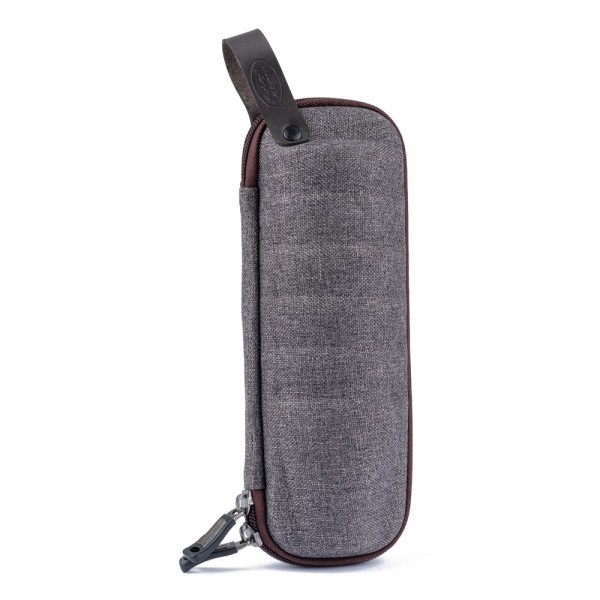 BAG WITH TEA CUPS SET OF 6 PCS DARK GREY FROM AL-RIMAYA #22-3201