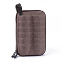 BAG WITH COFFEE CUPS SET OF 12 PCS LIGHT BROWN FROM AL-RIMAYA #22-3224