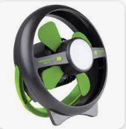 ITENTFAN002-TENT FAN W/LED LIGHT