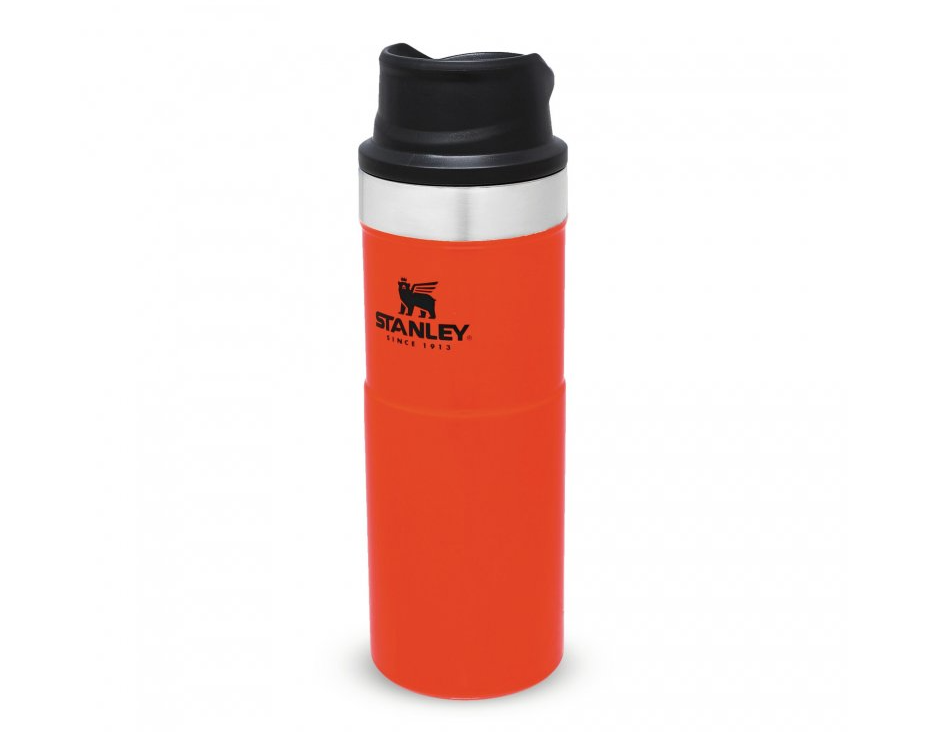 Stanley CLA Mug Trigger-Action 0.47L/16oz Blaze Orange #10-06439-222