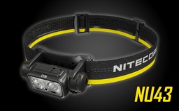 [07854] NITECORE NU43 1400 lumens Lightweight USB-C Rechargeable Headlamp