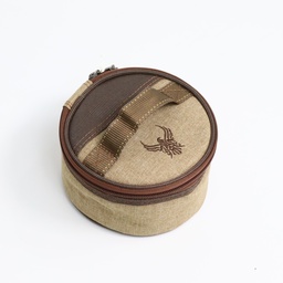 [08254] ALHOR DATES STORING BAG WOODEN CLOTH SMALL #10242A