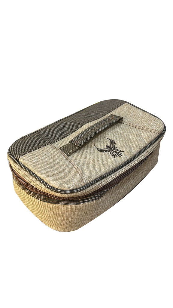 ALREEF BAG FOR TEA & COFFEE CUPS (MEDIUM) WOODEN CLOTH #1012